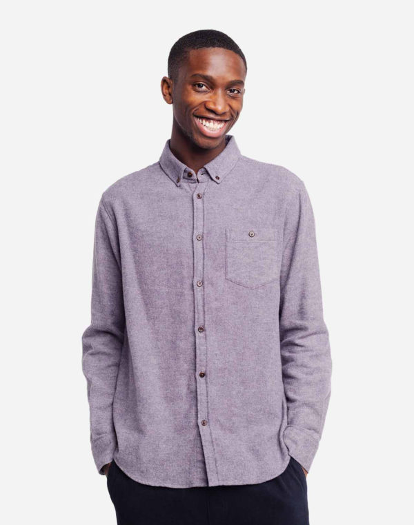 chemise classico chloro gris bleu