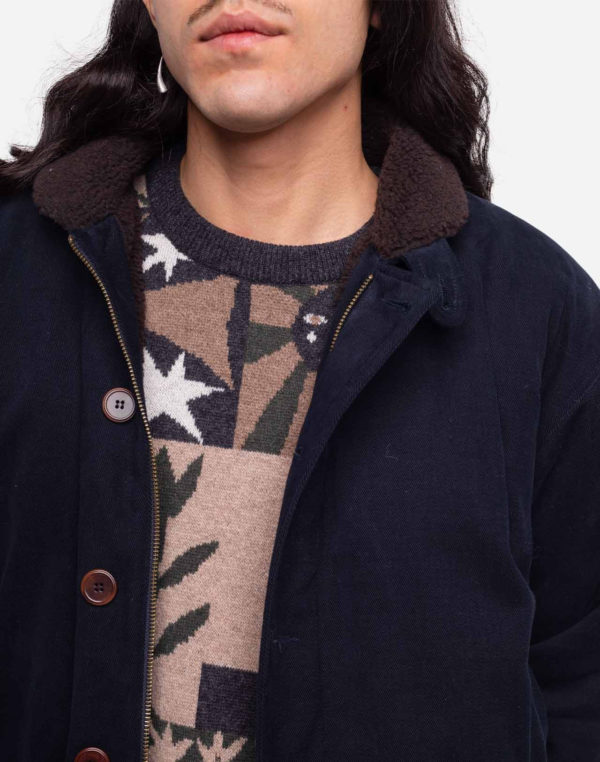 manteau mermoz marine