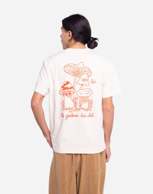 t shirt hats club ivoire ample