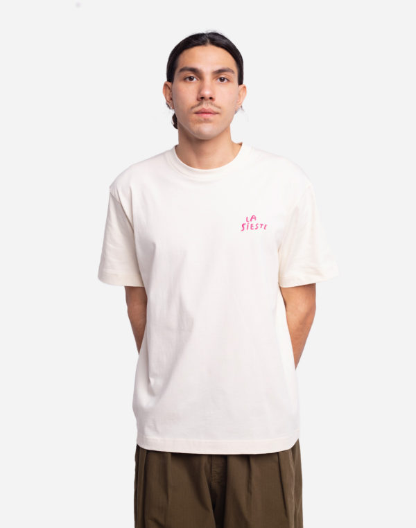 t shirt la sieste ivoire ample