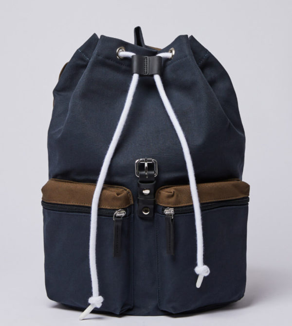 sandqvist roald backpack multi navy olive