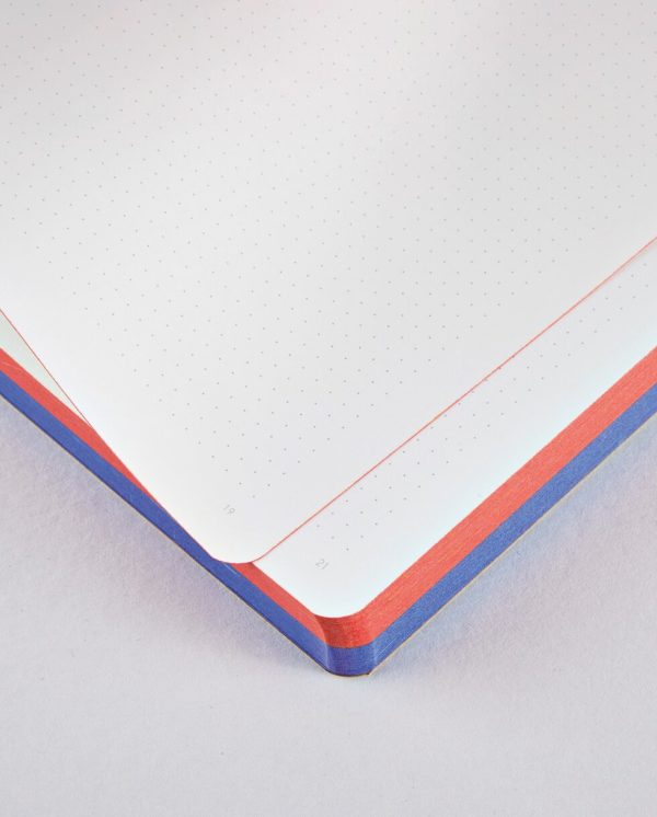 notebook graphic l yes no red blue
