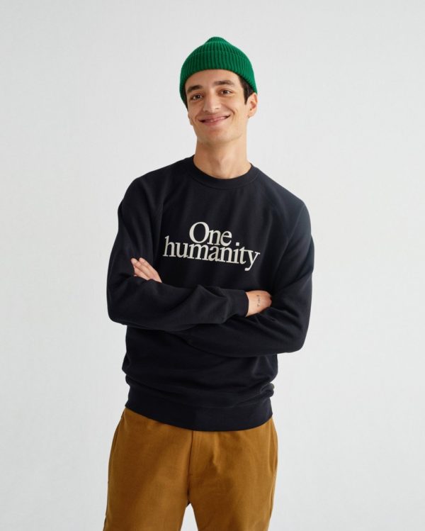 thinking mu one humanity sweatshirt