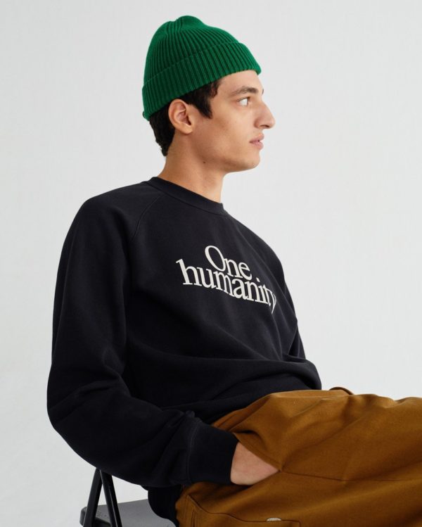 thinking mu one humanity sweatshirt