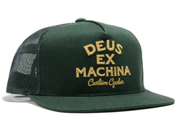 moreno trucker green cap Deus Ex Machina