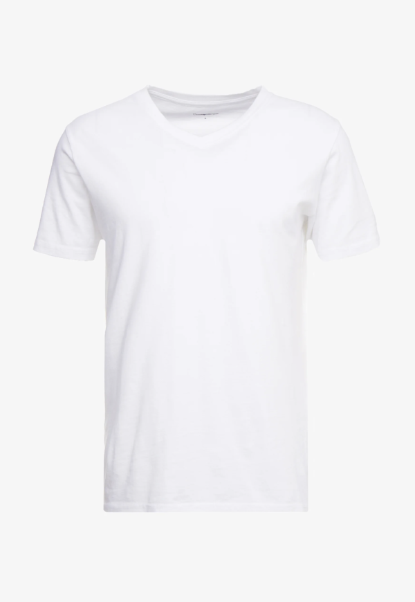 tee alder v-neck knowledge cotton apparel