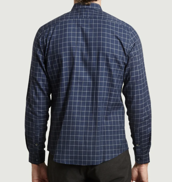 chemise Jagvi carreaux navy