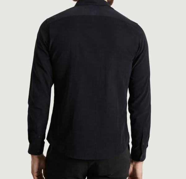chemise Jagvi velour navy