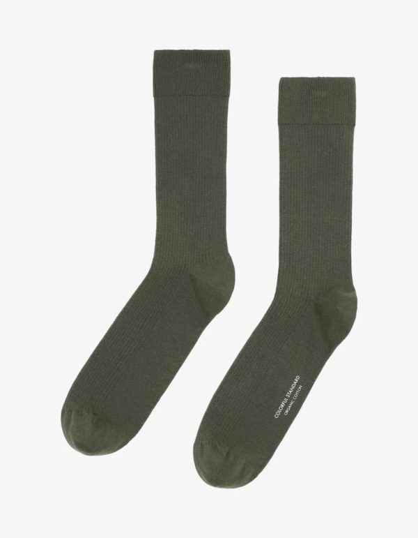 Colorful Standard Classic Organic Socks in Dusty Olive