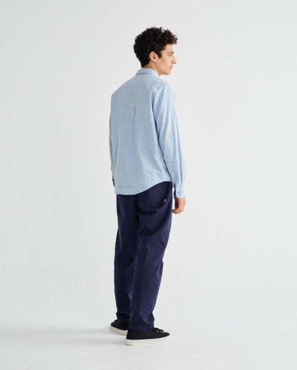 blue hemp apis shirt
