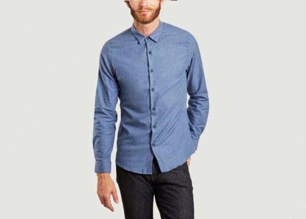 chemise bleu scaled