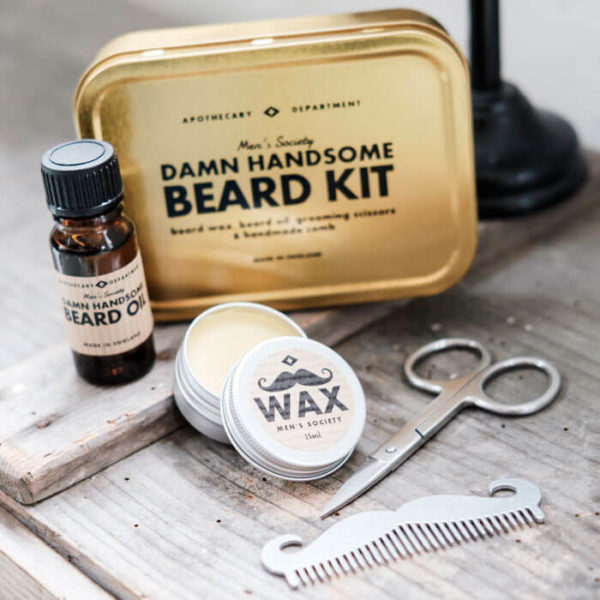 damn handsome beard kit