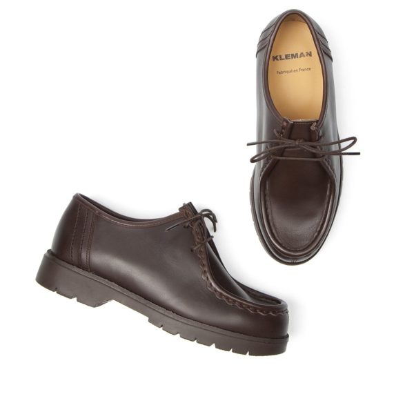 padror cuir marron