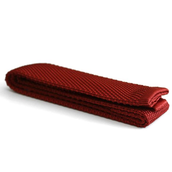 red liotta cravate pochette square