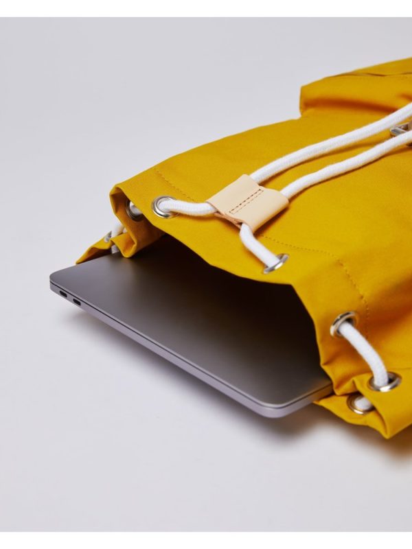 sandqvist roald backpack yellow