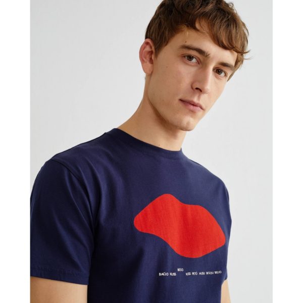 t shirt thinking mu homme beso marine