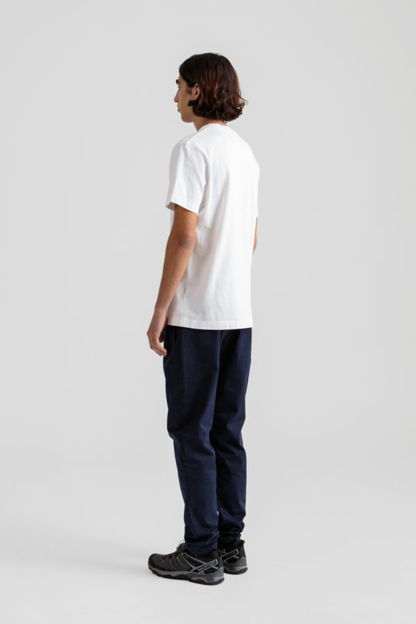 Duck head special tee plain white murano pants plain navy