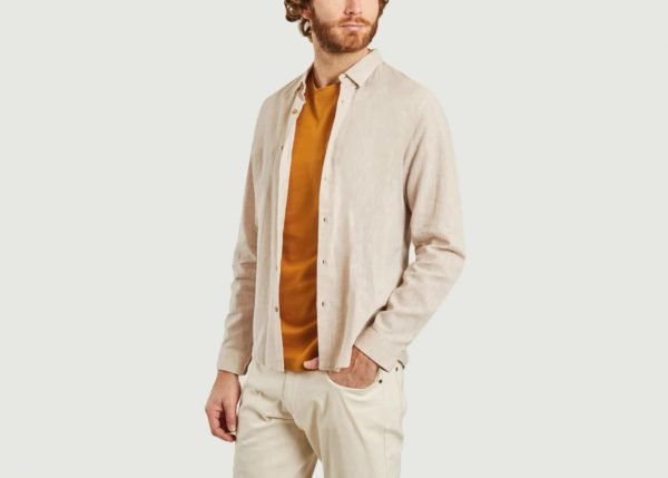 chemise lin beige scaled