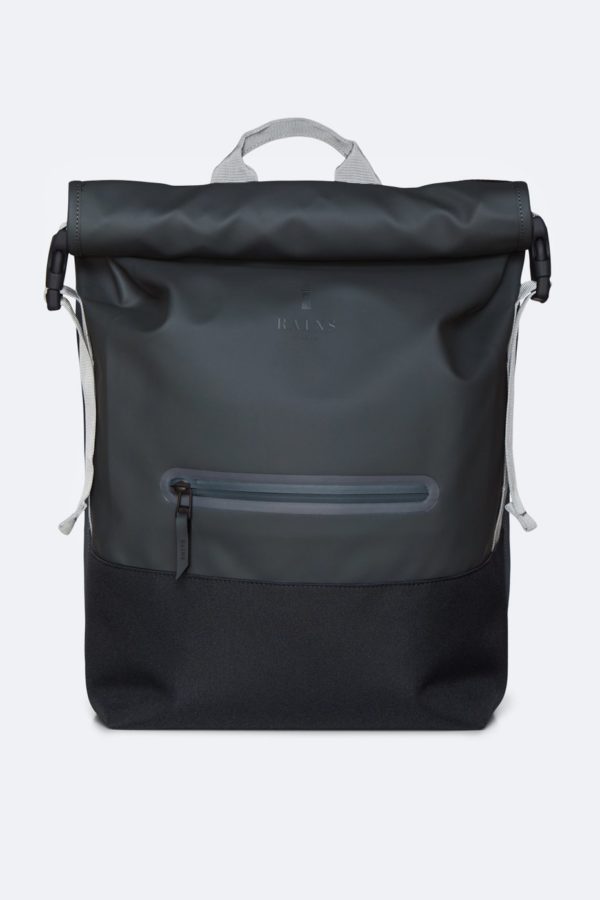 Buckle Rolltop Rucksack Backpacks Slate x crop center