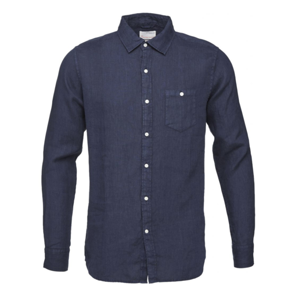 Larch linen shirt Knowledge cotton