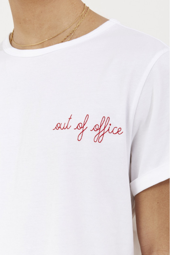 out of office classic tee shir