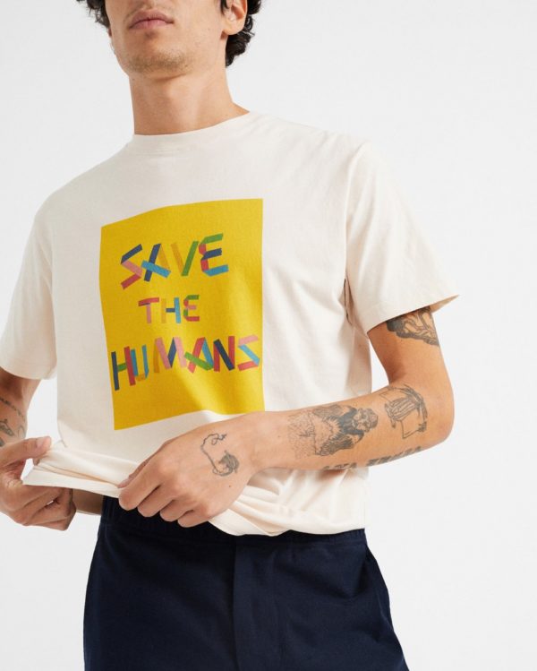 camiseta save the humans
