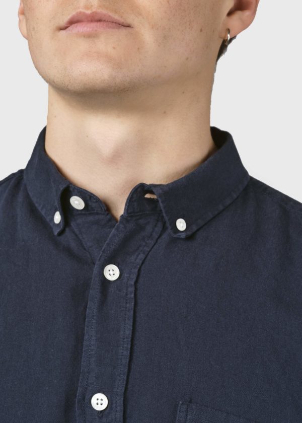 Benjamin linen shirt Shirts KC Navy x