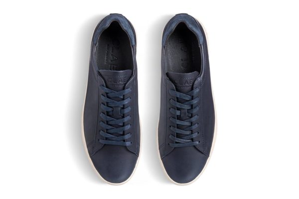 BRADLEY DEEP NAVY ANILINE LEATHER CLCBR DNV TOP x