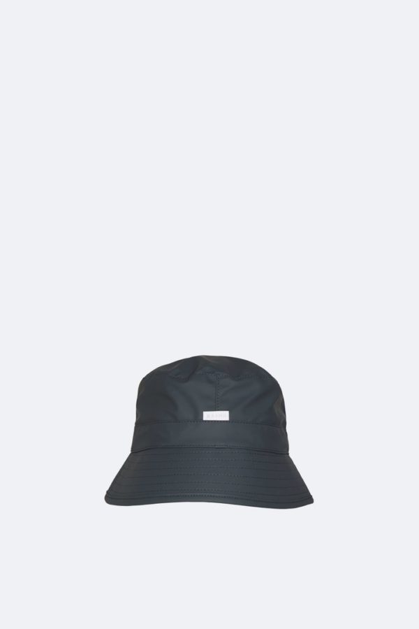 Bucket Hat Headwear Slate x crop center