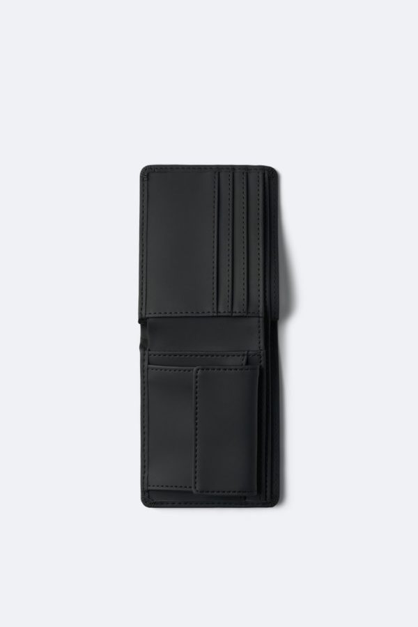 Folded Wallet Small Accessories Black x crop center