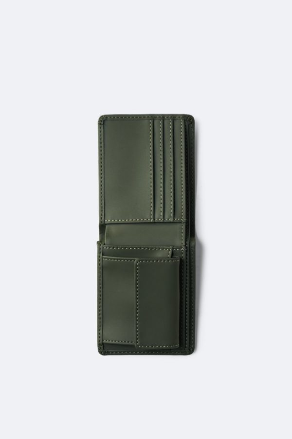 Folded Wallet Small Accessories Green x crop center