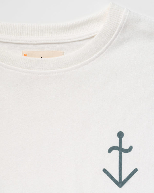 DANTAS OFF WHITE MOSS LOGO DETAIL