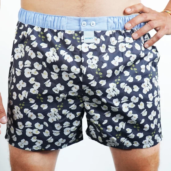 Boxershort men orchidprint Delphine x jpg