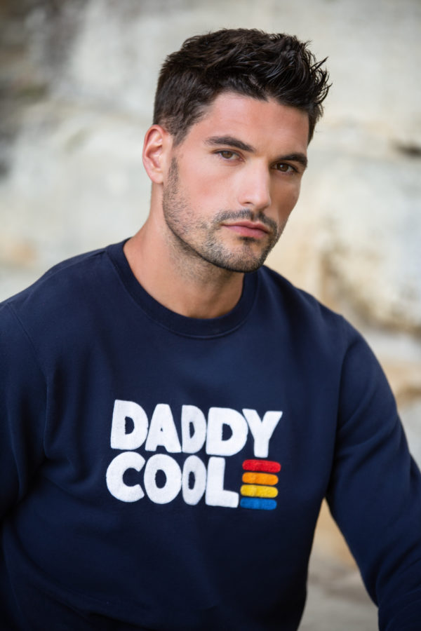 sweat dylan daddy cool broderie