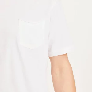 ALDER basic chest pocket tee T shirts Bright White x jpg