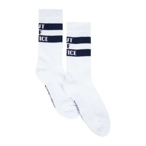 maison labiche out of office gasnier socks in white p zoom
