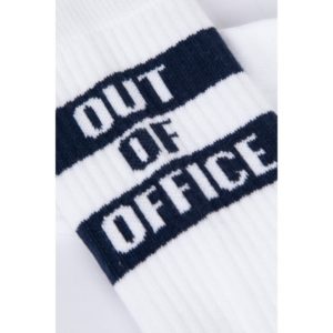 maison labiche out of office gasnier socks in white p image