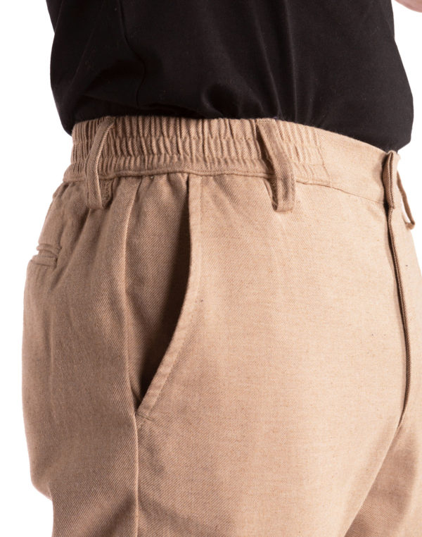 pantalon chino beige