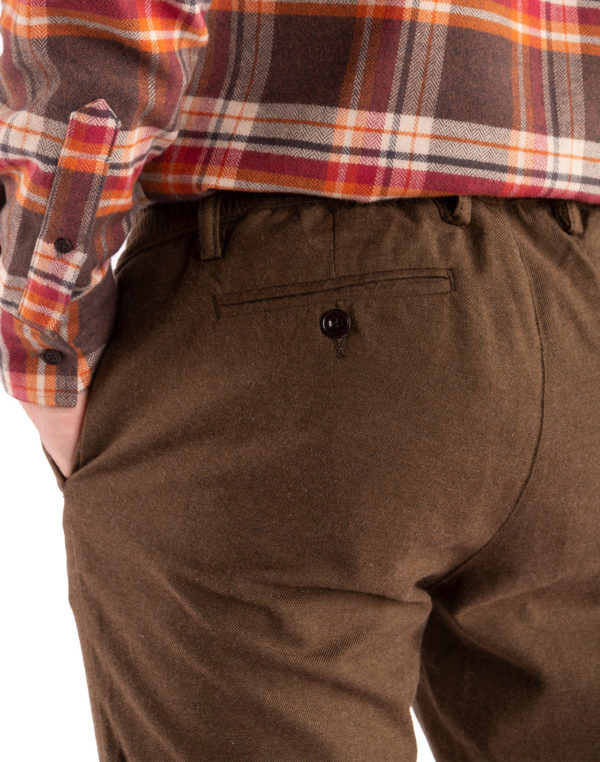 pantalon chino marron