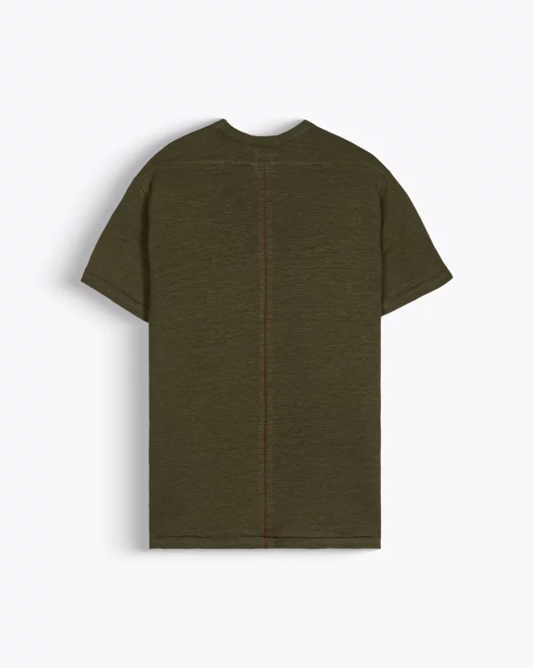 EOLE TEE BURNT OLIVE BACK x jpg