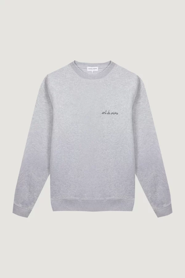 art de vivre charonne sweatshirt light heather grey x jpg