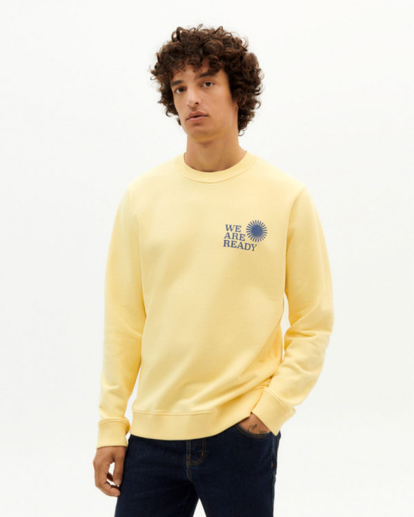 sudadera amarilla we are ready