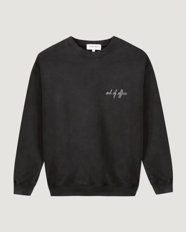out of office unisex ledru sweatshirt carbon washed x jpg