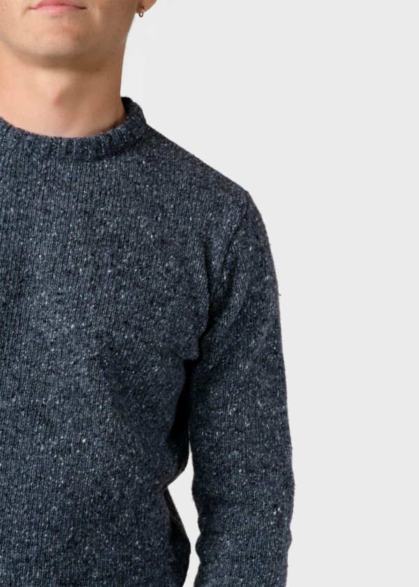 Aage knit Knitted sweaters KC Grey melange x