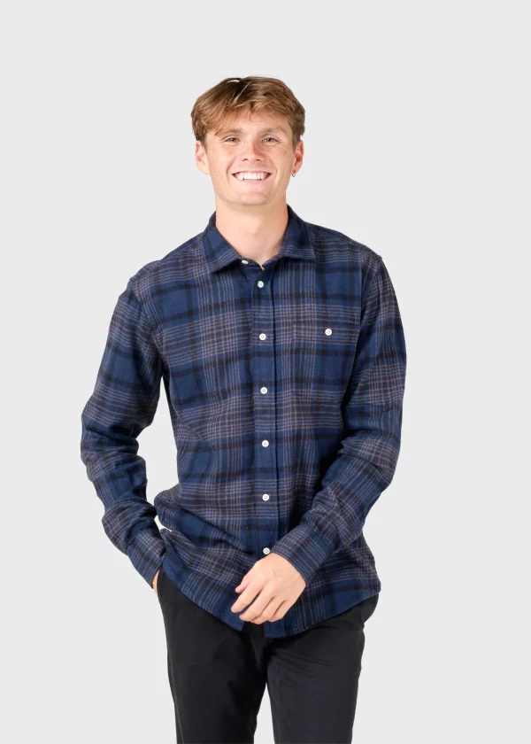 Rocco shirt Shirts KC Navy check x jpg