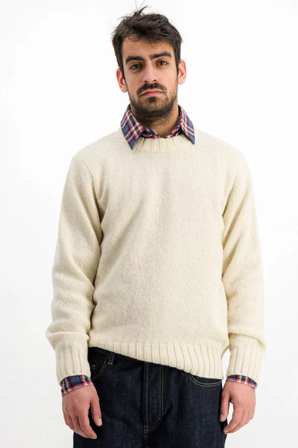 nordkinn pull laine shetland ecru jpg