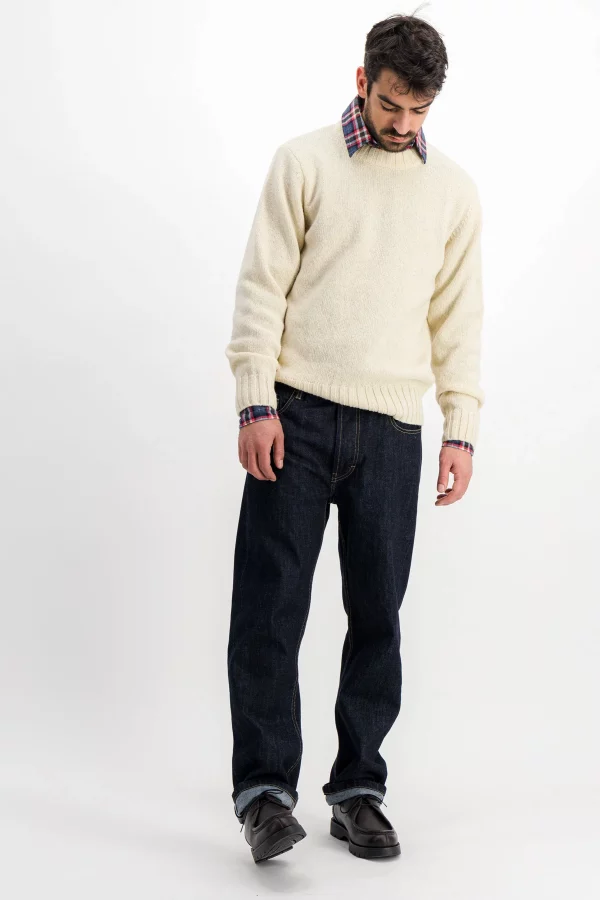 nordkinn pull laine shetland ecru jpg