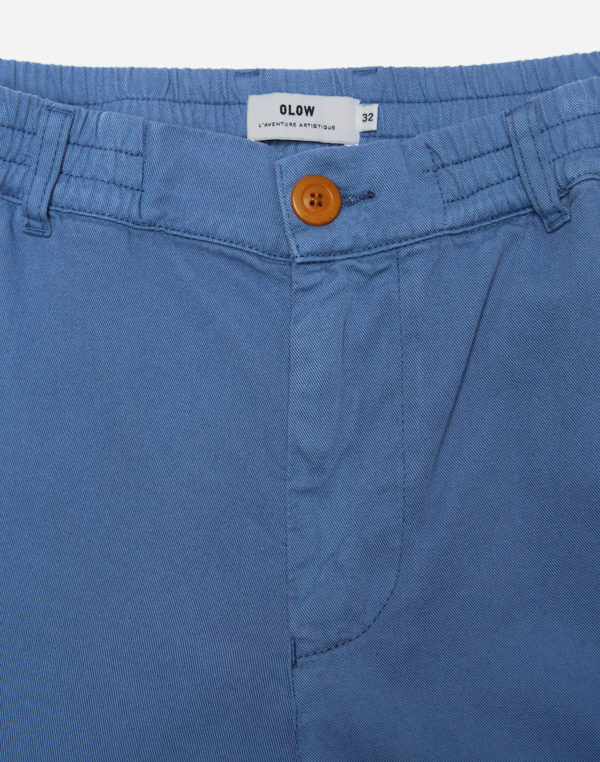 pantalon chino bleu cobalt