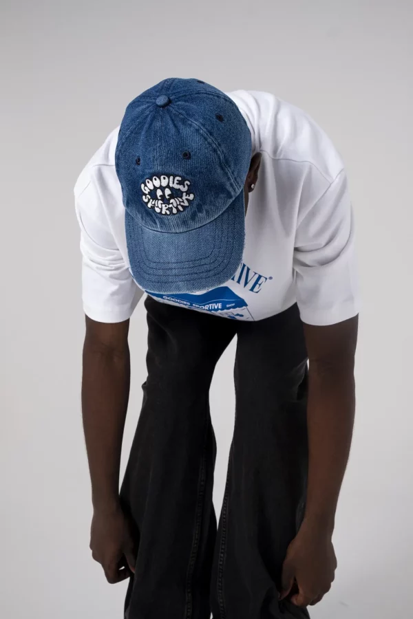 EYES DENIM CAP by GOODIES SPORTIVE x