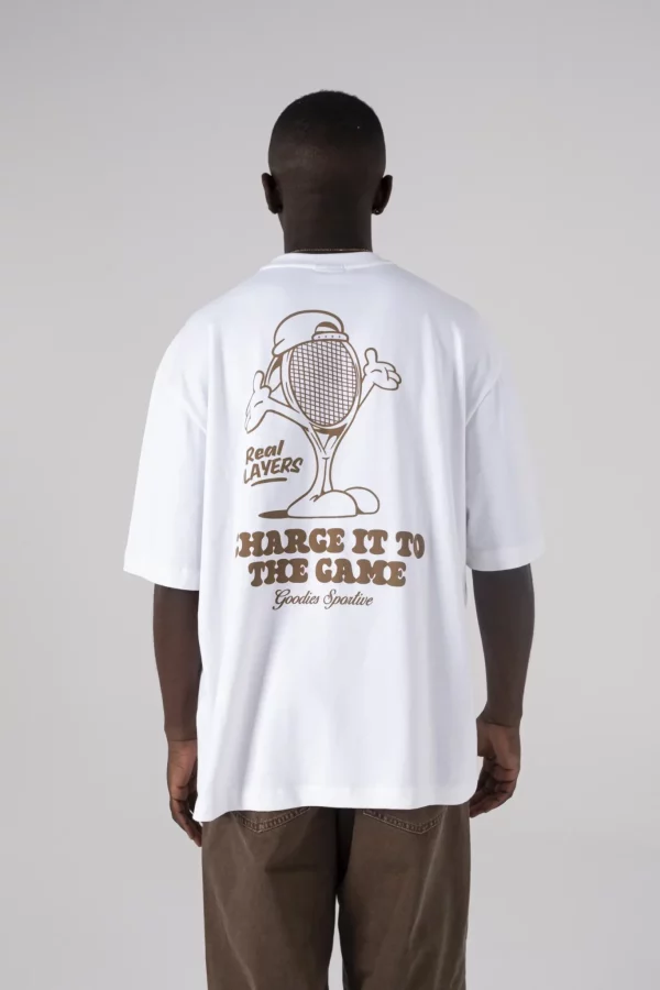 ok TENNIS CHOCOLATE TEE by GOODIES SPORTIVE x